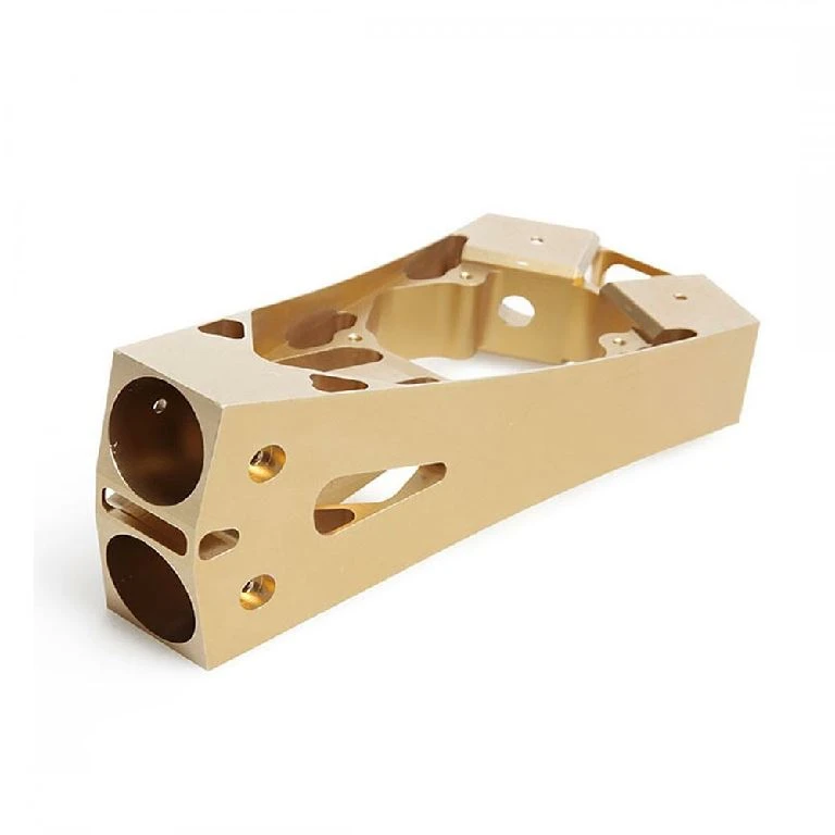 5 Axis High Speed Aluminium Brass Connector with Nut2~1