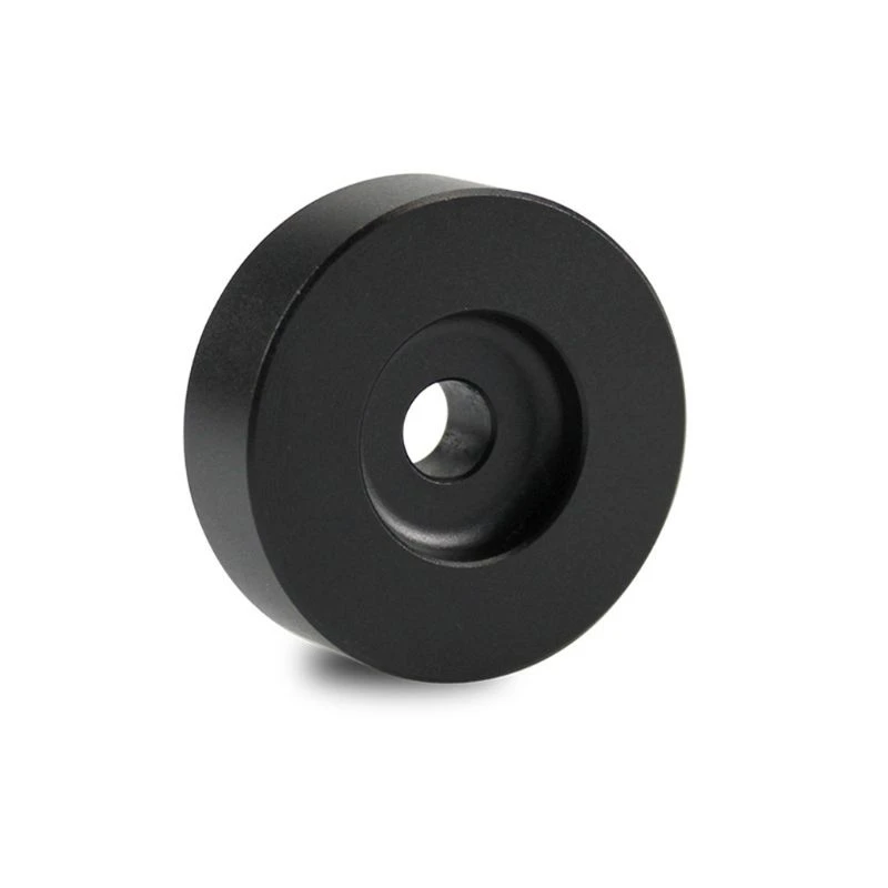 Record Turntable Adapter 45 RPM Aluminum Silver for 7 Vinyl Technics4