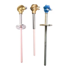 หัววัดอุณหภูมิสูง Platinum Rhodium RSBK Type Thermocouple Probe